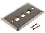 L-Com LC-WPSS Stainless Steel Wall Plates