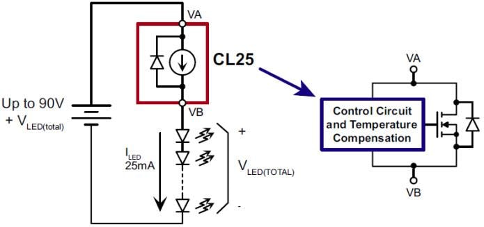 Microchip Technology CL25 Constant Current LED Driver
