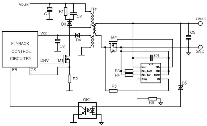 onsemi NCP4304A Synchronous Rectification Driver