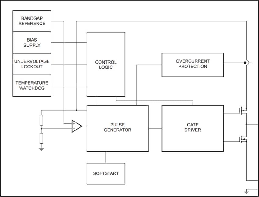 Block Diagram - NXP Semiconductors PCA9410 & PCA9410A DC-to-DC Boost Converters