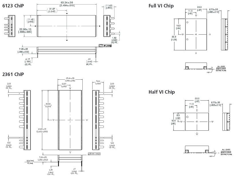 Vicor VI Chip BCM® Bus Converter Modules