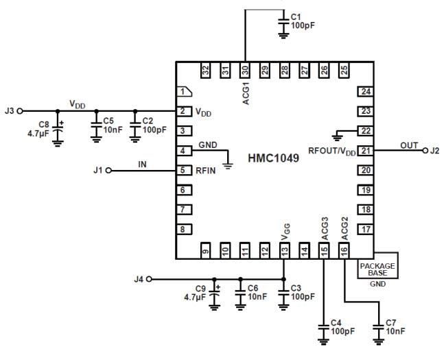 Analog Devices Inc. HMC1049 Low Noise Amplifier