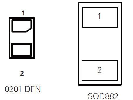 Mechanical Drawing - Littelfuse SP3530 Unidirectional Automotive TVS Diodes