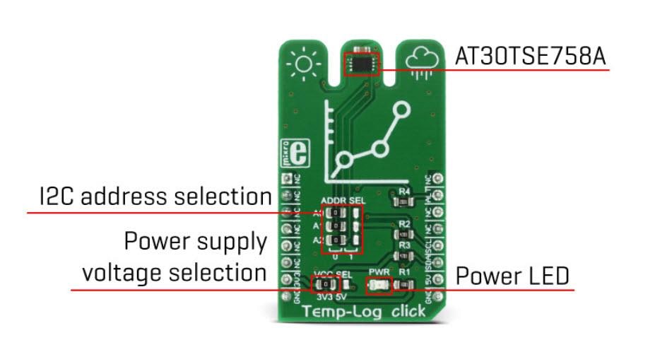 Chart - Mikroe MIKROE-2886 Temp-Log Click