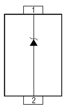 Block Diagram - Bourns CDSOD323-T05S-Q AEC-Q101 TVS Diodes