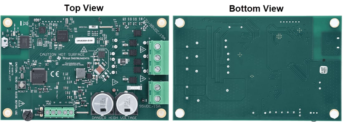 Mechanical Drawing - Texas Instruments DRV8350x-EVM Driver Evaluation Module (EVM)