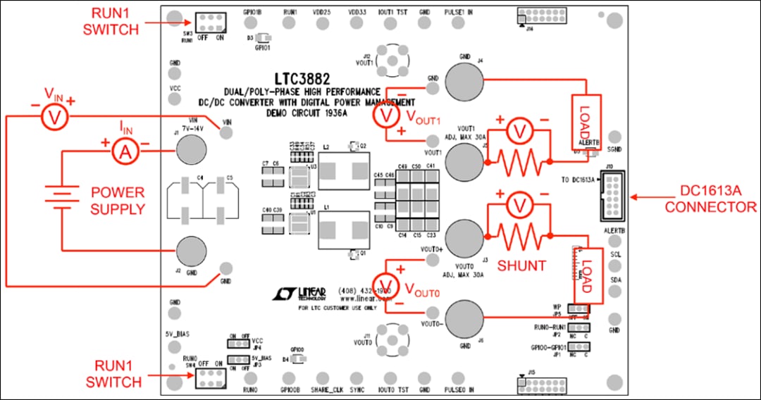 Mechanical Drawing - Analog Devices Inc. LTC3882 Demo Board DC1936A