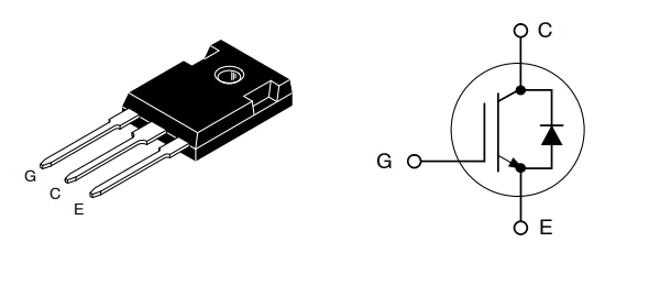 Application Circuit Diagram - onsemi AFGHL75T65SQD Field Stop Trench IGBT