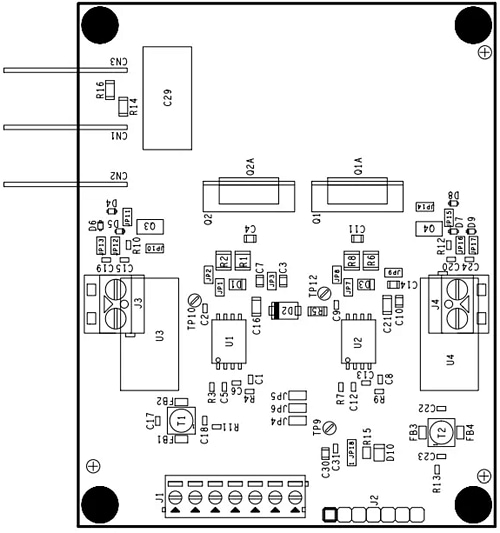 Location Circuit - STMicroelectronics EVALSTGAP2SICSC Demonstration Board