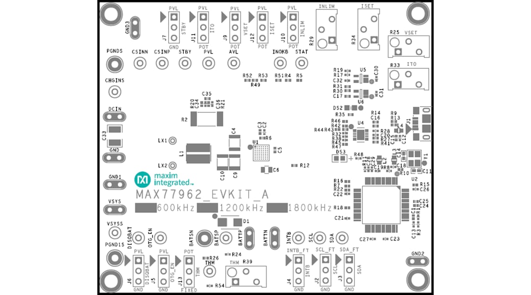 Analog Devices Inc. MAX77962 Evaluation Kit