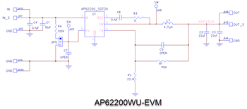 Schematic - Diodes Incorporated AP62200x Evaluation Boards