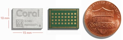 Mechanical Drawing - Coral TPU Edge SMT Accelerator Module