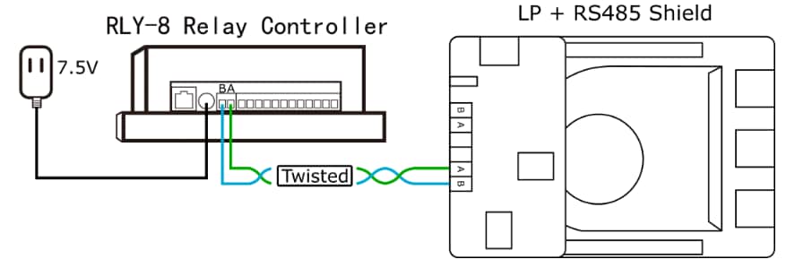 Schematic - DFRobot RS485 Connector Expansion Shield