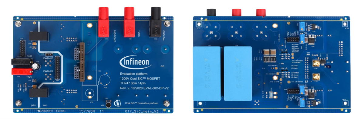 Infineon Technologies REF-1EDC60H12AHDPV2 Bipolar Supply Function Board