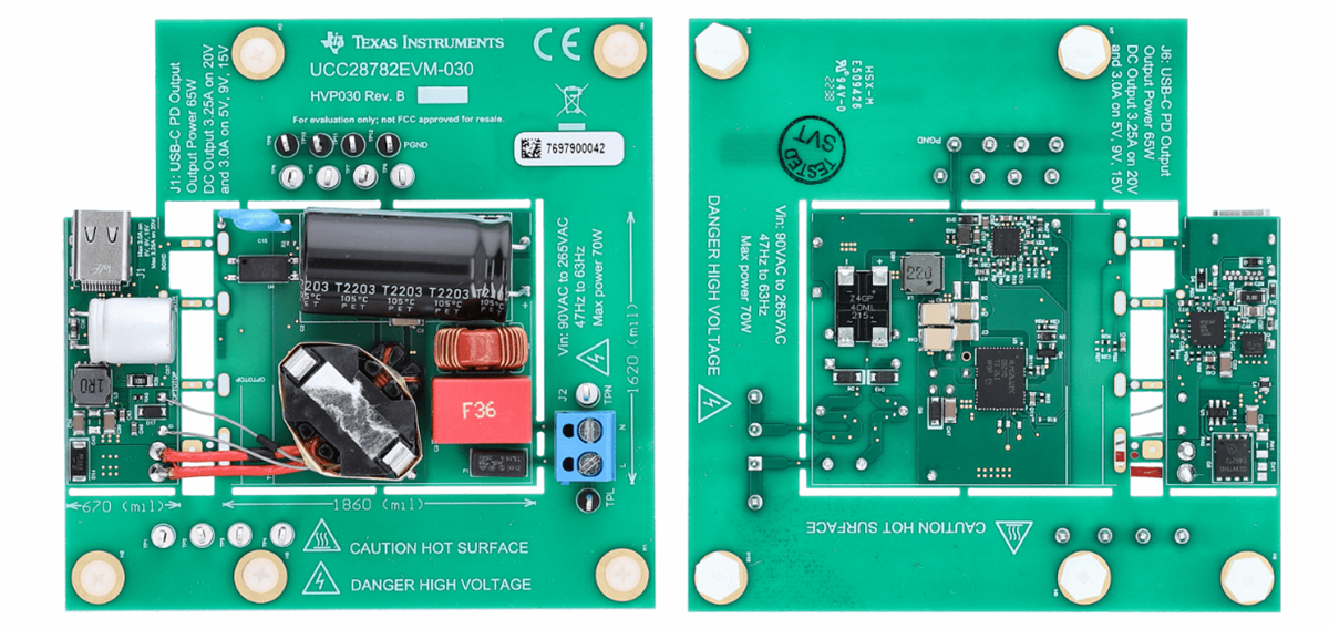 Texas Instruments UCC28782EVM-030 Evaluation Module