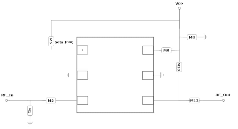 Block Diagram - Guerrilla RF GRF2133 Ultra-High Gain LNA