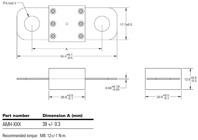 Eaton Electronics C220X Feed-Through Connectors