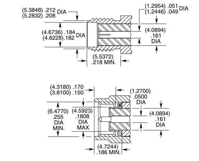 Samtec PRF01 Precision SMA Cable Connectors