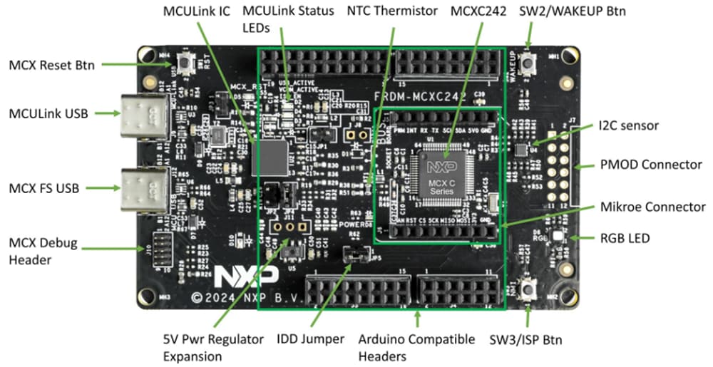 NXP Semiconductors FRDM-MCXC242 Development Board