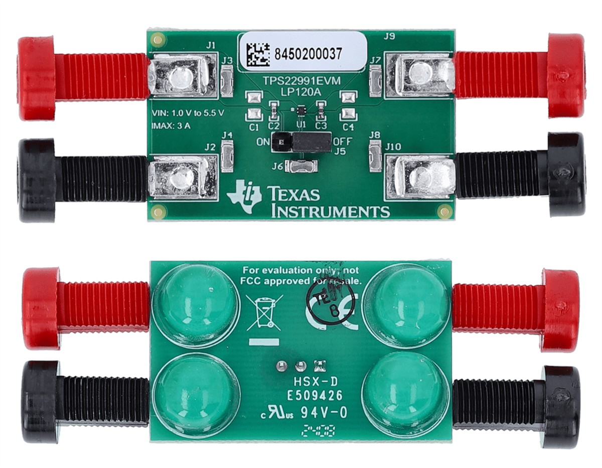 Texas Instruments TPS22991EVM Evaluation Module