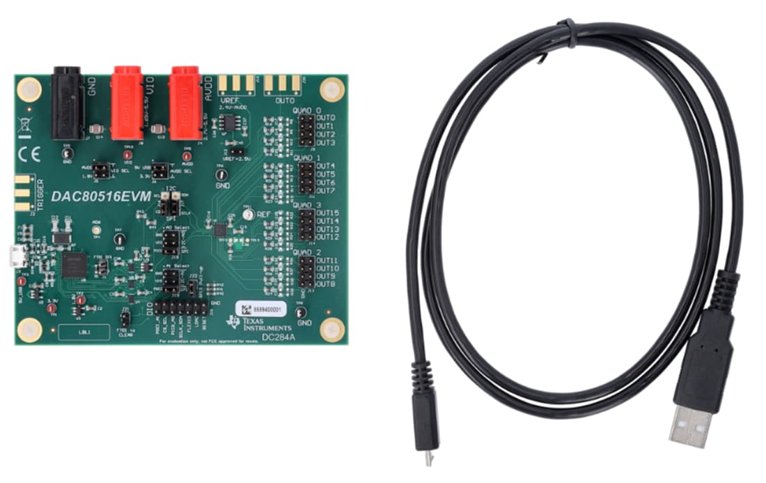 Texas Instruments DAC80516EVM DAC Evaluation Module (EVM)