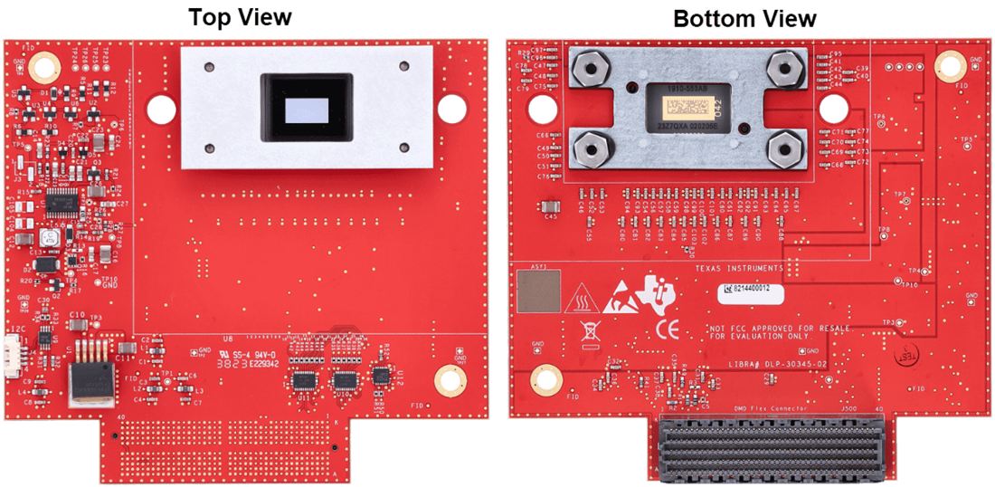 Mechanical Drawing - Texas Instruments DLP470TEEVM DMD Evaluation Module (EVM)