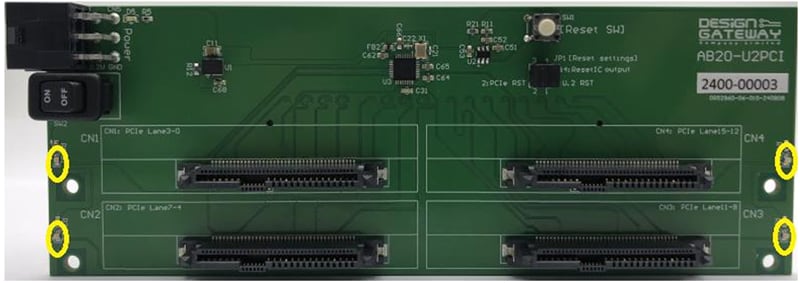 Design Gateway AB20-U2PCI U.2-PCIe Adapter Board