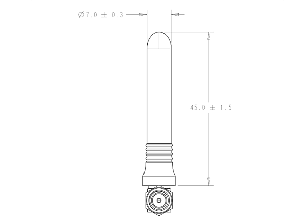 Chart - TE Connectivity / Linx Technologies L000503-x Single-Band Monopole LTE/5G Antennas