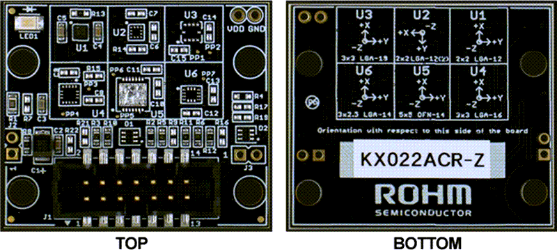 ROHM Semiconductor KX022ACR-EVK-001 Evaluation Board
