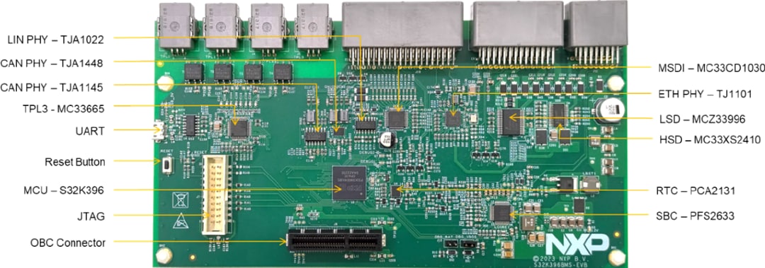 NXP Semiconductors S32K396BMS-EVB Evaluation Board