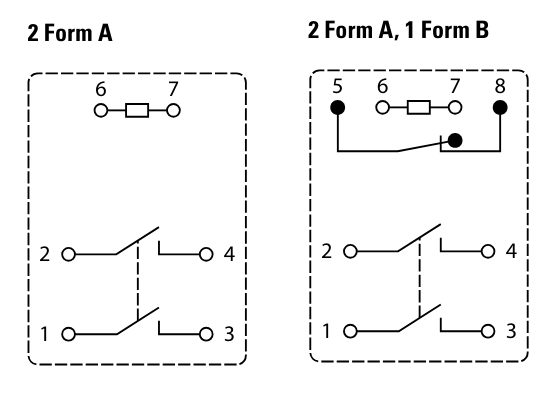 Schematic - Littelfuse EVR AC Power Relays