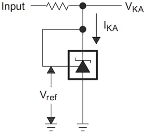 Schematic - Texas Instruments TLA431/TLA432 All-Capacitor References