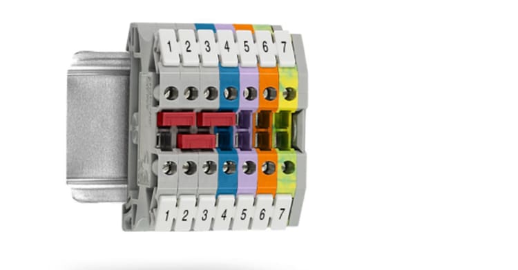 Chart - Phoenix Contact UT 1.5mm Series Terminal Blocks