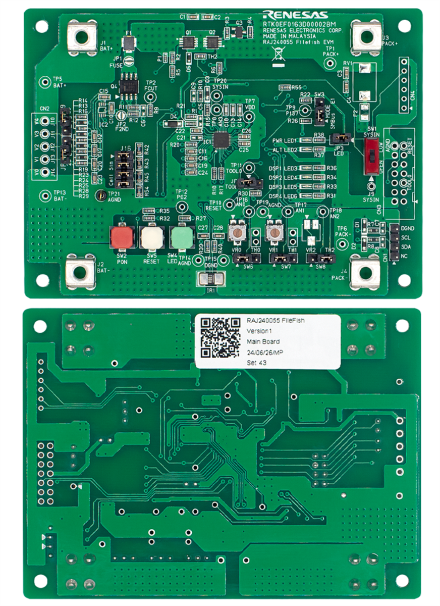 Renesas Electronics RAJ240055 R-BMS F Evaluation Kit
