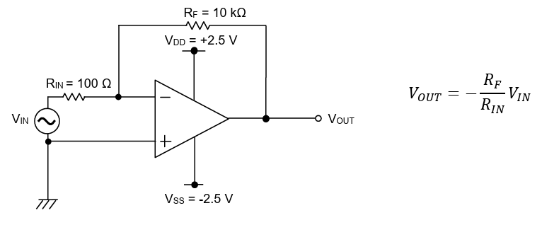 Application Circuit Diagram - ROHM Semiconductor TLR237xY-C Operational Amplifiers