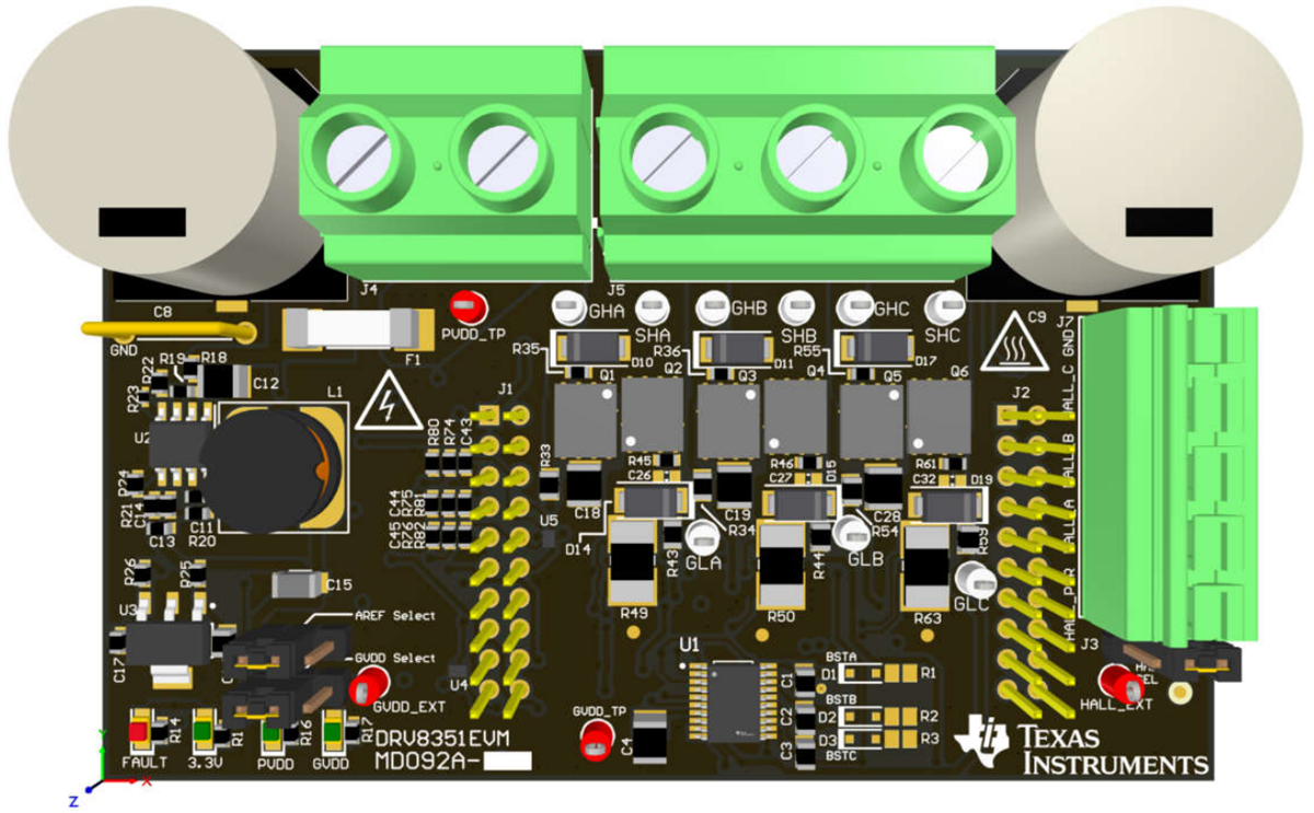 Texas Instruments DRV8351EVM Driver Evaluation Module (EVM)