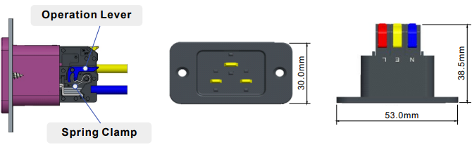 Infographic - Amphenol Anytek AQC20 Power Socket
