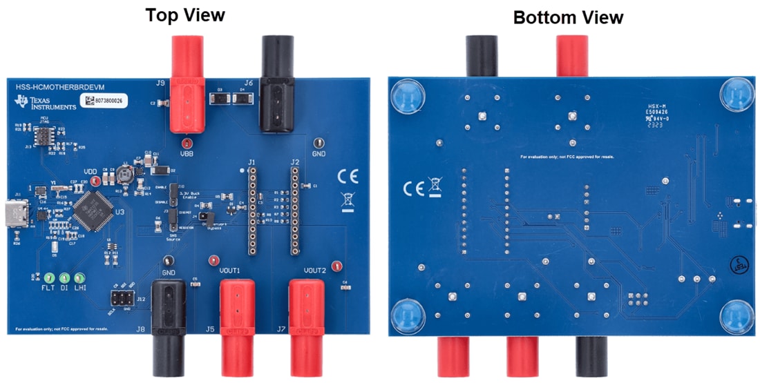 Location Circuit - Texas Instruments HSS-HCMOTHERBRDEVM Smart Fuse Evaluation Module