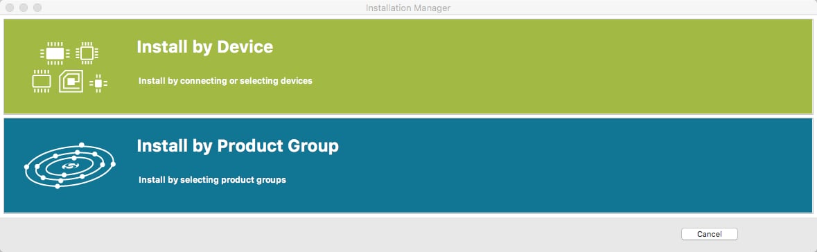 Simplicity Studio Device Installation Manager