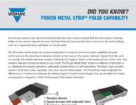 Bạn có biết?: Khả năng chịu tải xung Bạn có biết?: Khả năng chịu tải xung