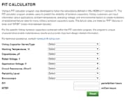 Công cụ thiết kế: Công cụ tính toán FIT Công cụ thiết kế: Công cụ tính toán FIT