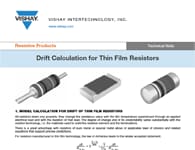 Ghi chú kỹ thuật: Tính toán độ trôi lệch Ghi chú kỹ thuật: Tính toán độ trôi lệch