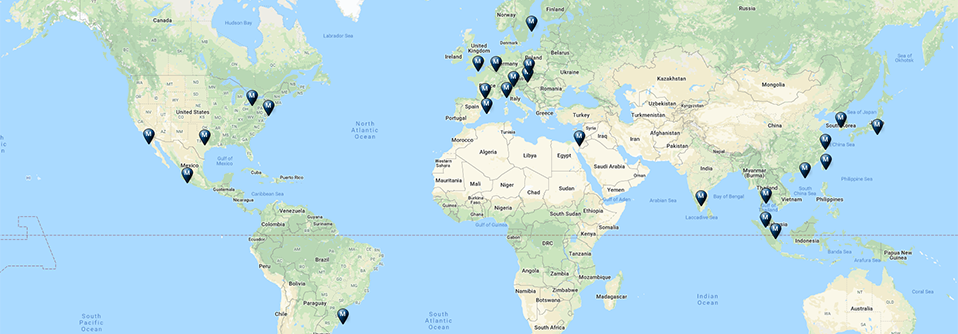 Văn phòng Mouser Địa phương